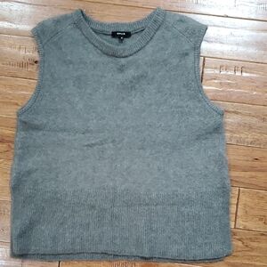 Opus Wool Mohair Blend Gray Vest